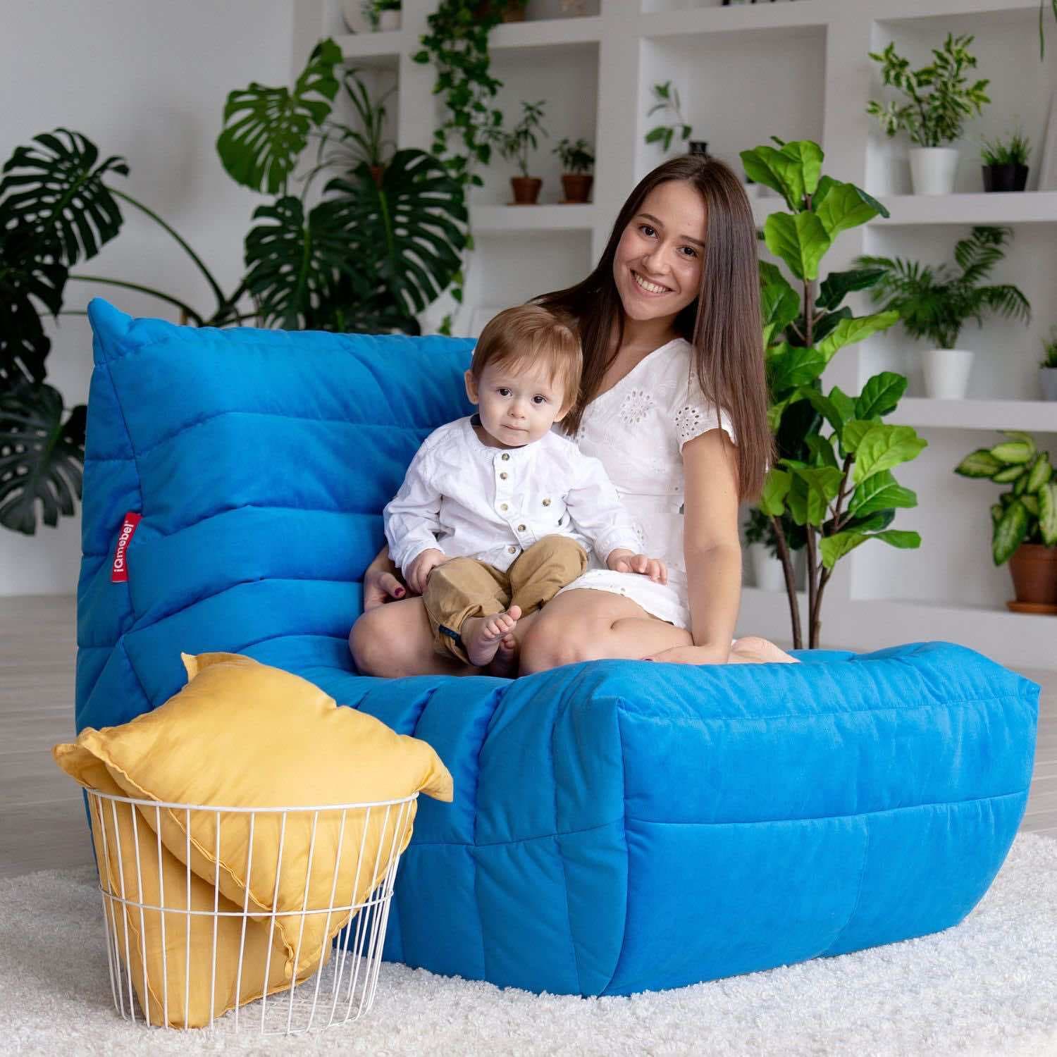 Кресло Chillout BLUE превью 3