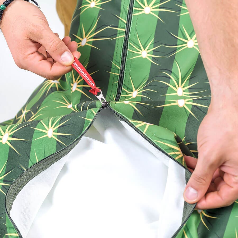 Яркое кресло-мешок L БинБэг "Кидс" Кактус превью 4