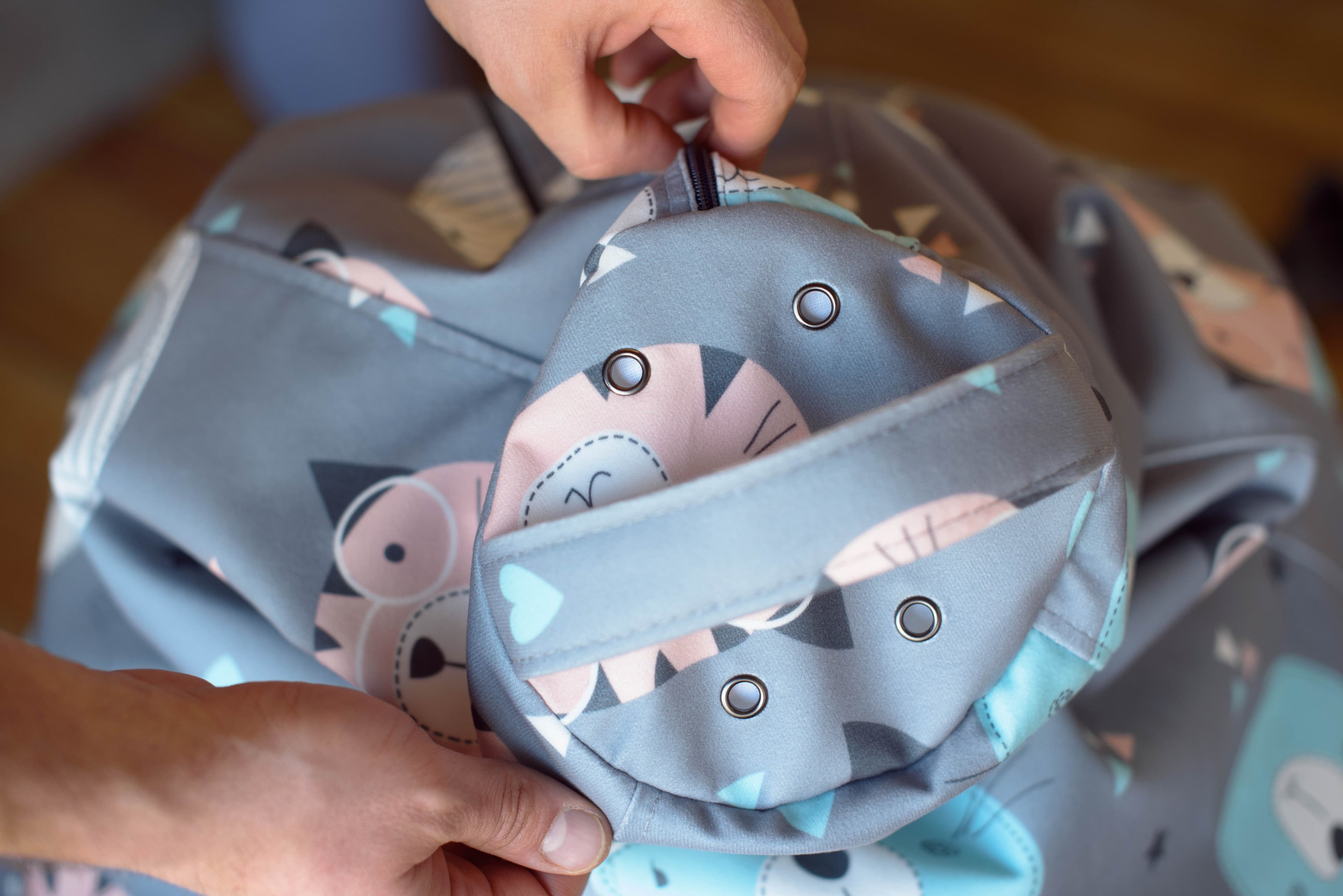 Детское кресло-мешок БинБэг Кидс, Котики превью 3