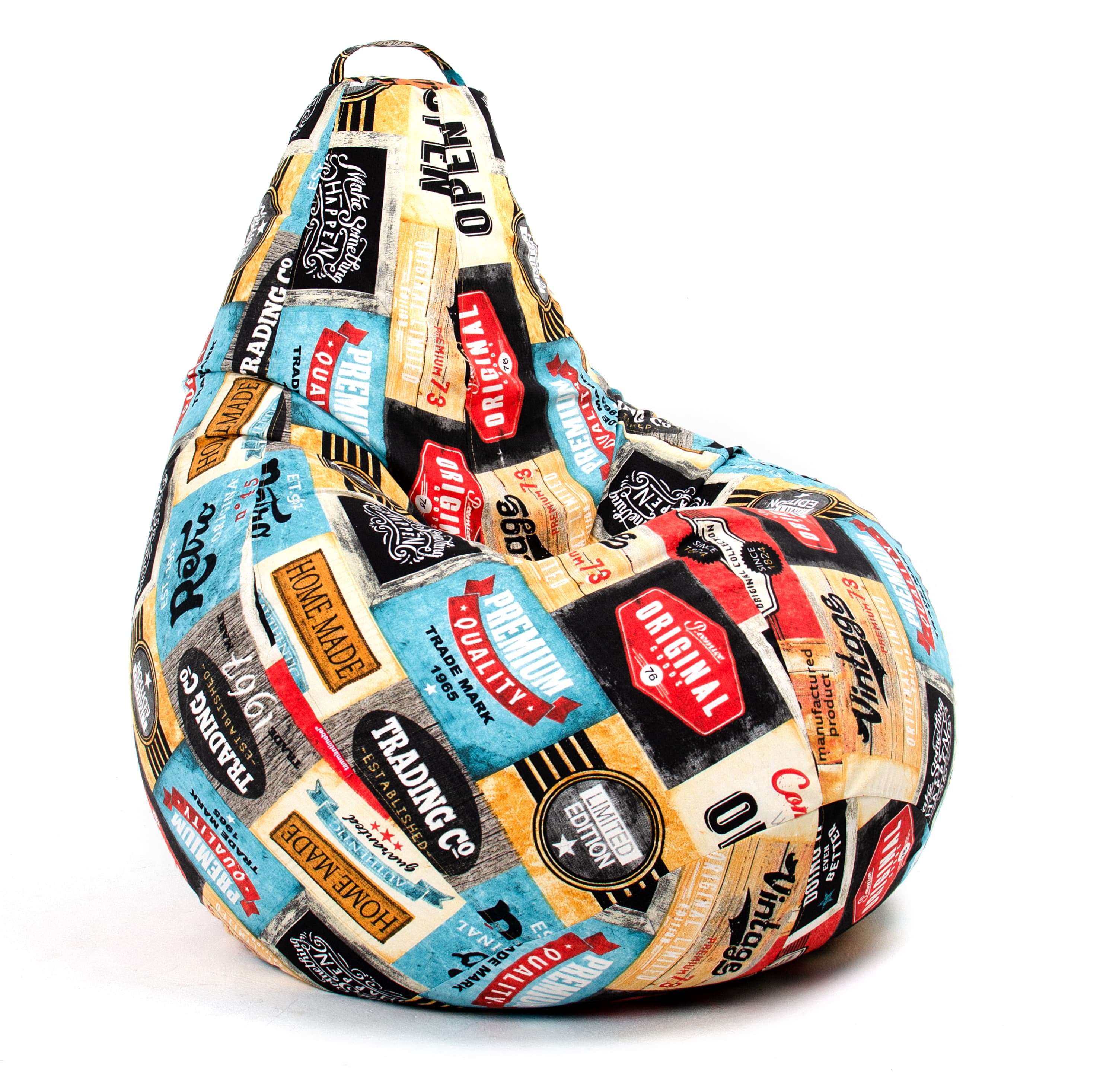 Большое яркое кресло-мешок Босс Техас превью 7