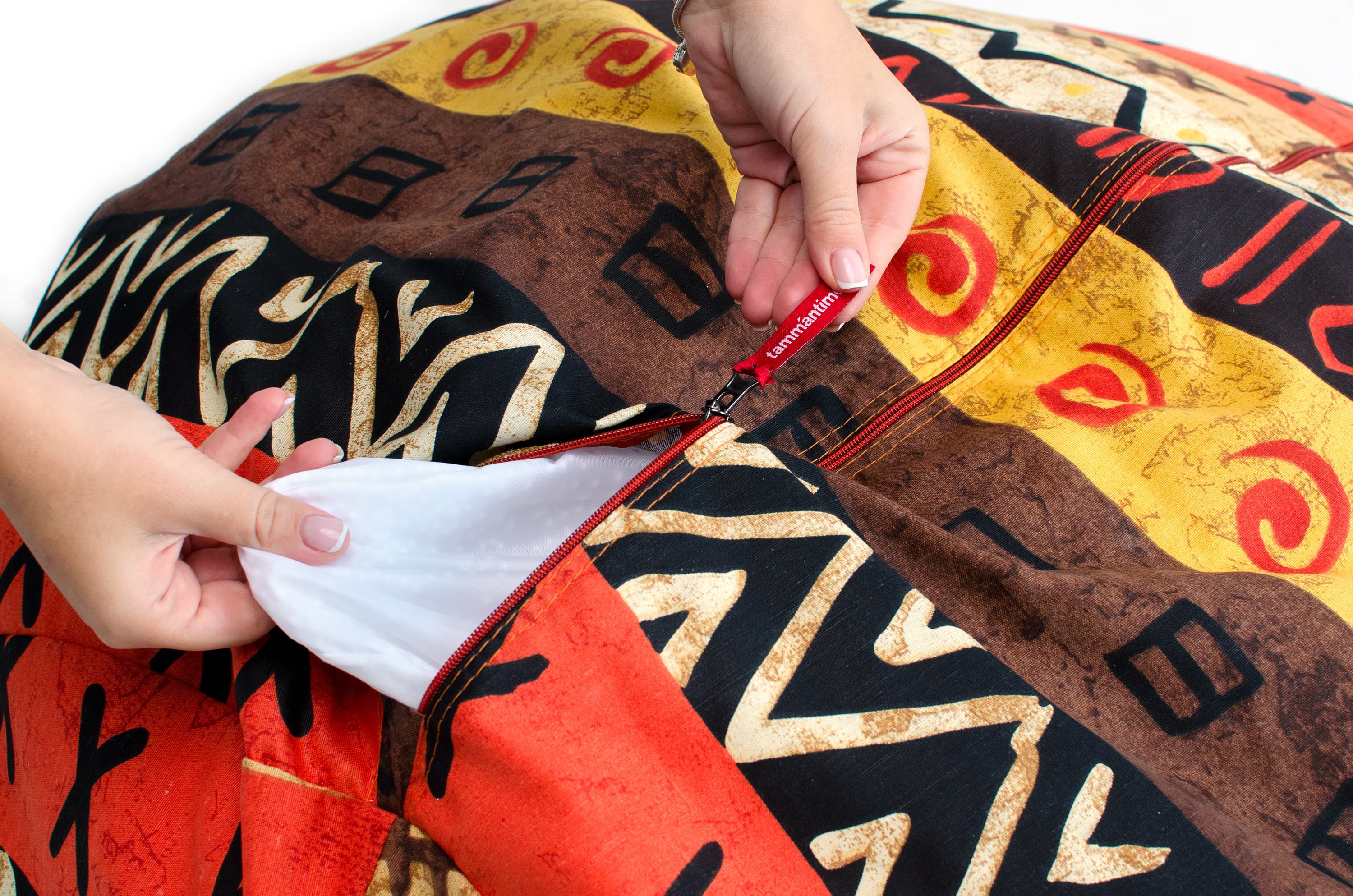 Яркое кресло-мешок БинБэг Африка превью 4