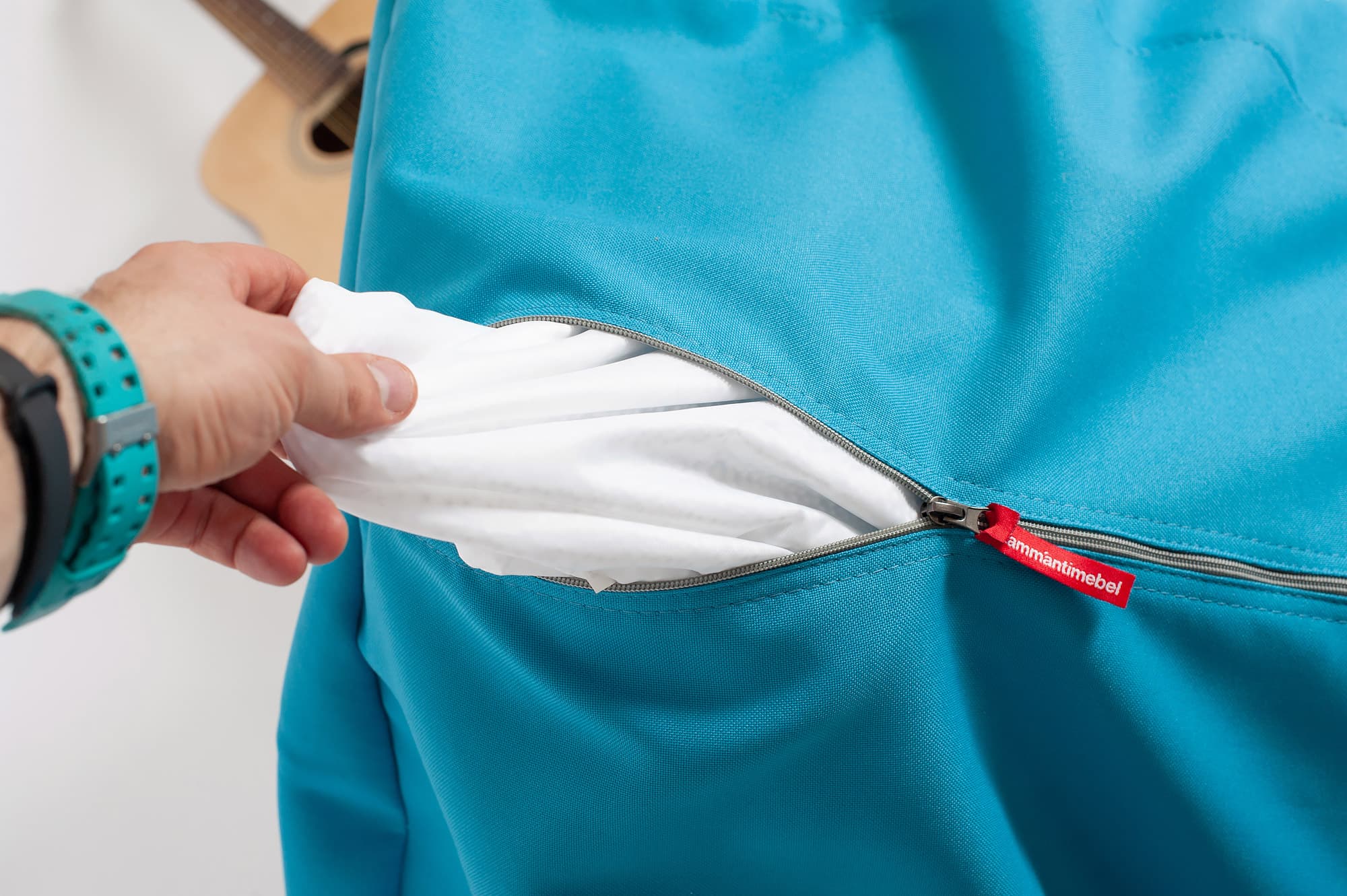 Яркое кресло-мешок L Бинбэг Ясмин превью 3